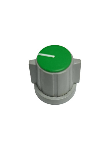 Копче за потенциометър, ф20x17mm, с индикатор, сив