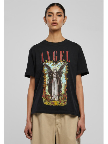 Women's T-shirt Angel black