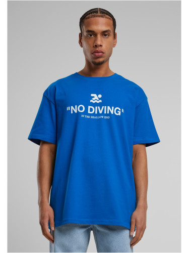 Men's T-shirt No Diving cobalt blue