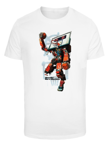 Men's T-shirt Bball Robot white