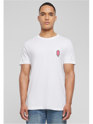 Men's T-shirt Pink Ice Cream EMB white