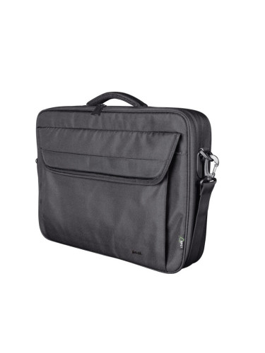 Чанта за лаптоп Trust Atlanta (24189), до 15.6" (39.62cm), полиестер, черна