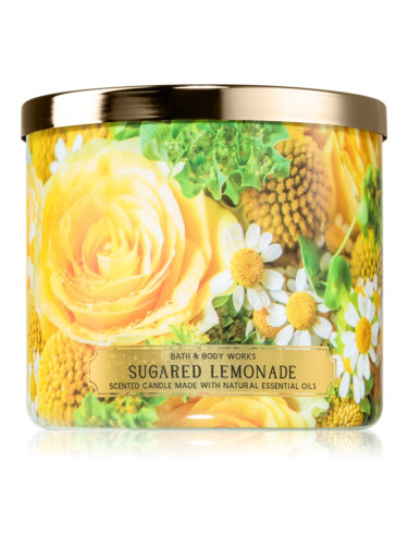 Bath & Body Works Sugared Lemonade ароматна свещ 411 гр.