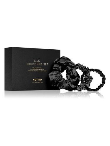 Notino Silk Collection Scrunchie Set комплект копринени ластици за коса цвят