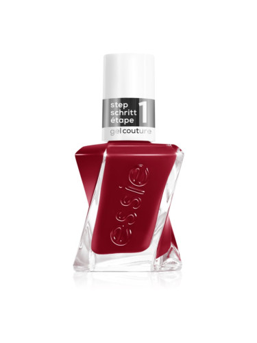 essie gel couture 2.0 лак за нокти с гел ефект цвят 509 paint the gown red 13,5 мл.