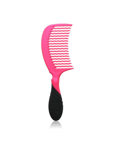 Wet Brush Pro Detangling Comb гребен за коса за по-лесно разресване на косата Pink 1 бр.