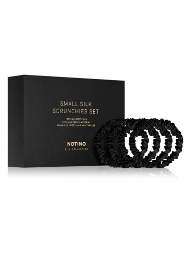Notino Silk Collection Small Scrunchie Set комплект копринени ластици за коса цвят