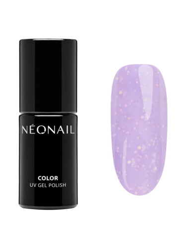 NEONAIL Baby Bloomer гел лак за нокти с блясък цвят Purple-mazing 7,2 мл.