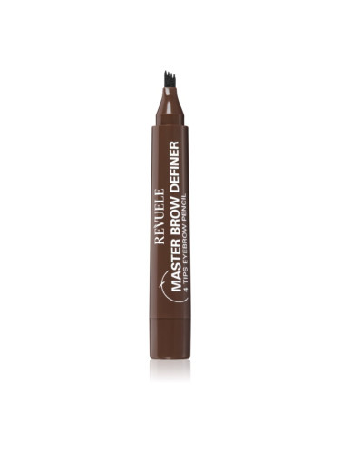 Revuele Master Brow Definer прецизен молив за вежди цвят Medium 2,2 мл.