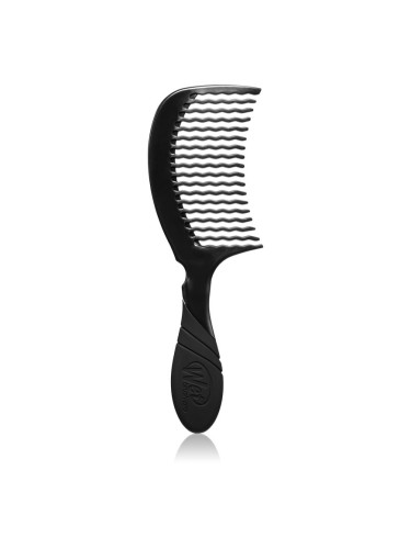 Wet Brush Pro Detangling Comb гребен за коса за по-лесно разресване на косата Black 1 бр.