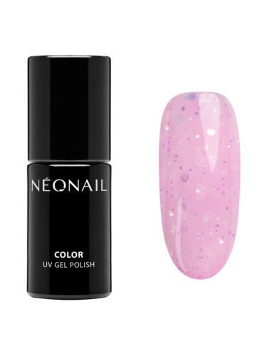 NEONAIL Baby Bloomer гел лак за нокти с блясък цвят Pink-tastic 7,2 мл.
