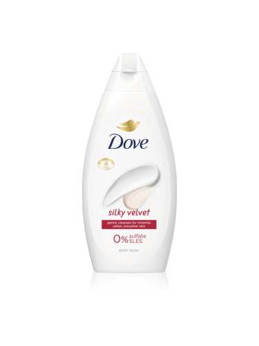 Dove Silky Velvet овлажняващ душ гел 450 мл.