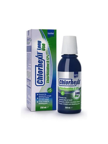Vittoria Pharma Intermed Chlorhexil Long Use Вода за уста с хлорхексидин 0.12% 250 ml