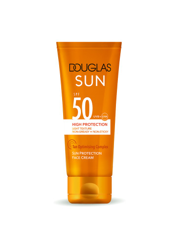 Douglas Sun Face Cream SPF50 50ml Слънцезащитен продукт дамски 50ml