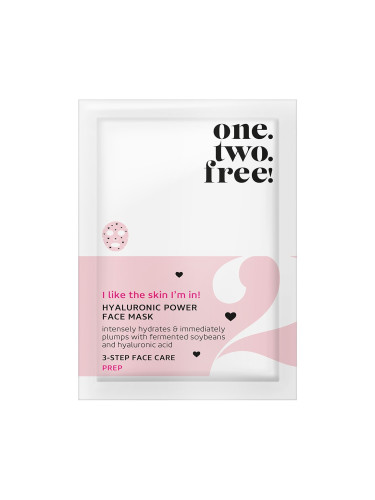 ONE.TWO.FREE  Hyaluronic Power Face Mask Маска за лице дамски  