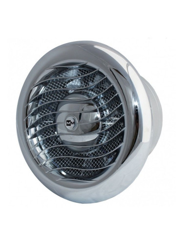 Вентилатор за баня, с клапа, ф100mm, 230VAC, 18W, 110m3/h, MM-B LUX 100/110