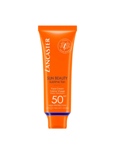 LANCASTER SUN BEAUTY Face Cream SPF50 Слънцезащитен продукт дамски 50ml