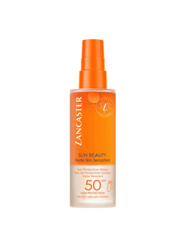 LANCASTER SUN BEAUTY Sun Protective Water SPF50 Слънцезащитен продукт дамски 150ml