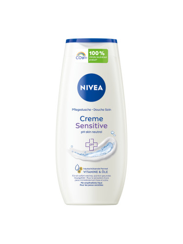 NIVEA Душ-гел Crème Sensitive Душ гел дамски 250ml