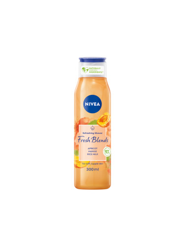 NIVEA Душ-гел Fresh Blends Apricot Душ гел дамски 300ml