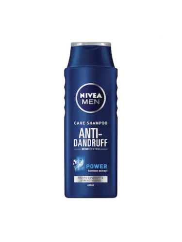 NIVEA MEN Шампоан за мъже против пърхот Power Шампоан за коса мъжки 400ml