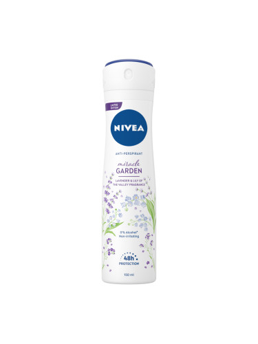 NIVEA Deo Спрей дамски Miracle Garden Lavender Део спрей дамски 150ml