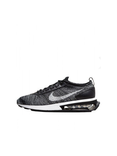 NIKE Air Max Flyknit Racer Shoes Black/White