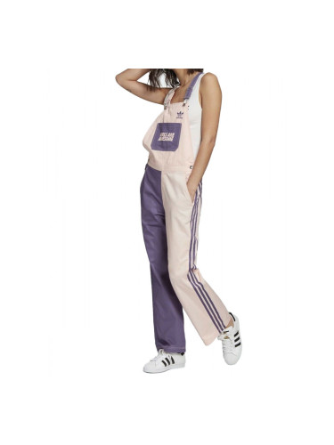 ADIDAS Originals Colorblock Gurls Are Awesome Dungarees Pink/Purple