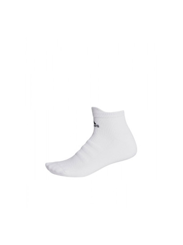 ADIDAS 1-Pair Alphaskin Ankle Low Cut Socks White