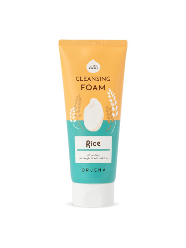 ORJENA Smile Day Cleansing Foam Rice Почистваща пяна дамски 180ml