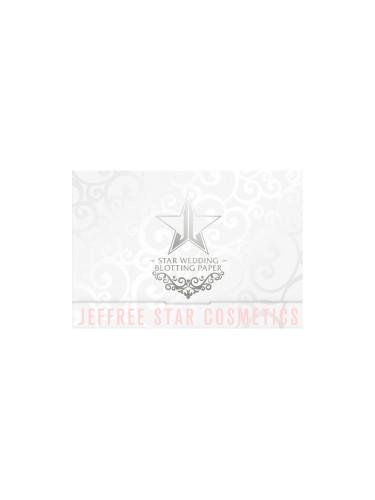 JEFFREE STAR Star Wedding Blotting Papers Матиращи кърпички дамски  
