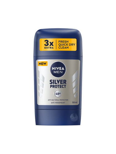 NIVEA MEN Deo Стик мъжки Silver Protect Део стик мъжки 50ml