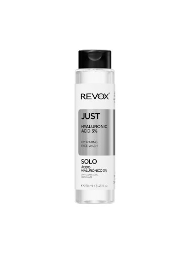 REVOX B77 Just Hyaluronic Acid 3%  Почистващ гел дамски 250ml