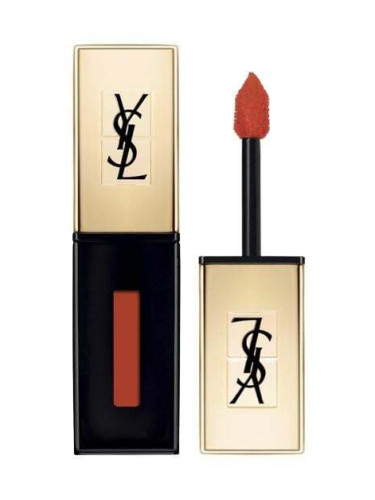 Yves Saint Laurent Rouge Pur Couture Vernis a Levres Orange de Chine 8 Течно червило без опаковка