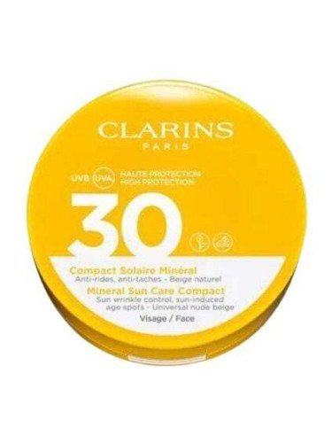 Clarins Mineral Sun Care Compact SPF30 Слънцезащитен фон дьо тен без опаковка