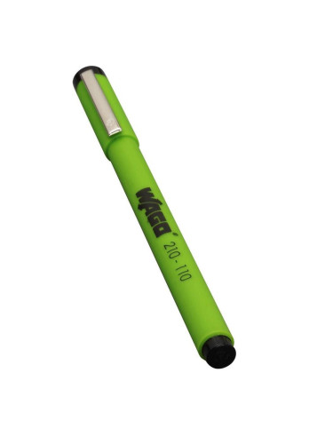 Черен маркер, водоустойчив, перманентен, за кабелни маркировки, 210-110, Wago