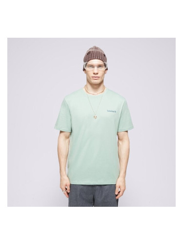 Timberland Тениска Small Logo Print Tee мъжки Дрехи Тениски TB0A5QQTEW01 Зелен