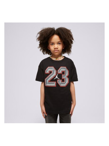 Jordan Тениска 23 Flight Ss Tee Girl детски Дрехи Тениски 45C990-023 Черен