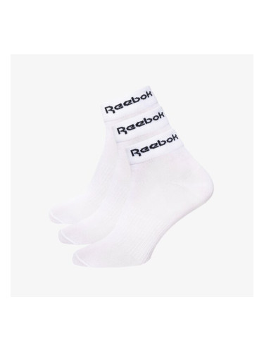 Reebok Чорапи Act Core Ankle Sock 3P дамски Аксесоари Чорапи GH8167 Бял