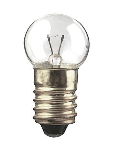 Миниатюрна лампа за фенер, 2.5 V, 0.3 A, E10