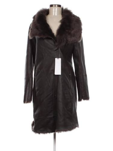 Дамско кожено палто Vespucci by VSP