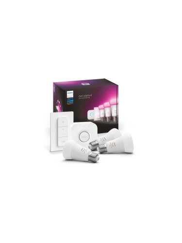 Стартов пакет Philips Hue WACA 3xE27/9W 2000-6500K + взаимосвързващо устройство