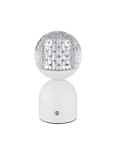 Globo 21007W - LED Димируема сензорна настолна лампа JULSY LED/2,5W/3,7V бял