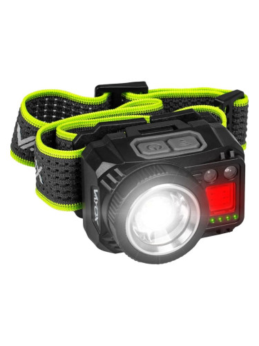 Презареждаема челна лампа със сензор LED/6W/5V/3xAAA IP66 500 lm 1200 mAh