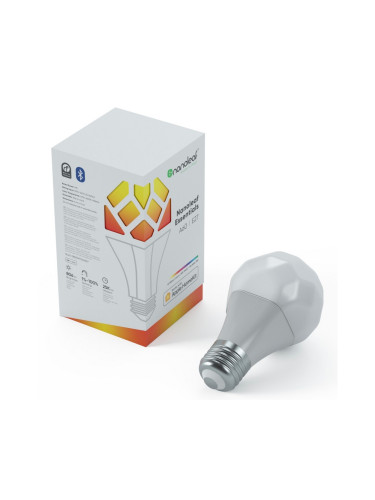 Nanoleaf NF080B02-1A19E - LED RGBW Димируема крушка E27/8,5W/230V 2700-6500K Wi-Fi