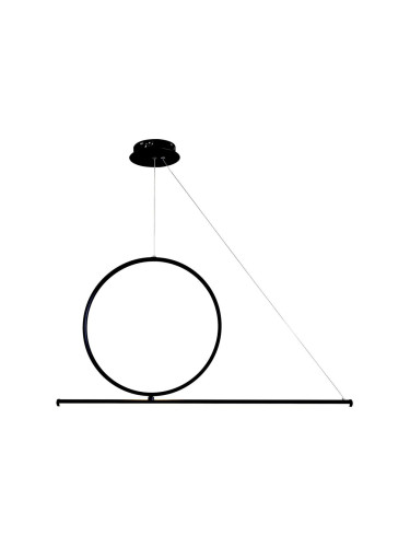 LED Пендел LED/32W/230V 3000K черен