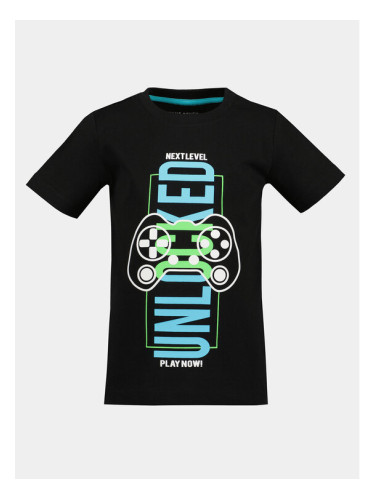 Blue Seven Тишърт 802305 X Черен Regular Fit