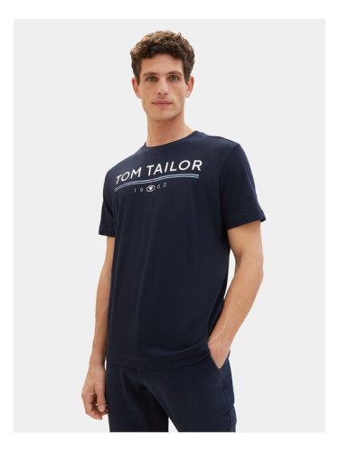 Tom Tailor Тишърт 1040988 Тъмносин Regular Fit