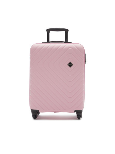 WITTCHEN Самолетен куфар за ръчен багаж 56-3A-751-35 Розов