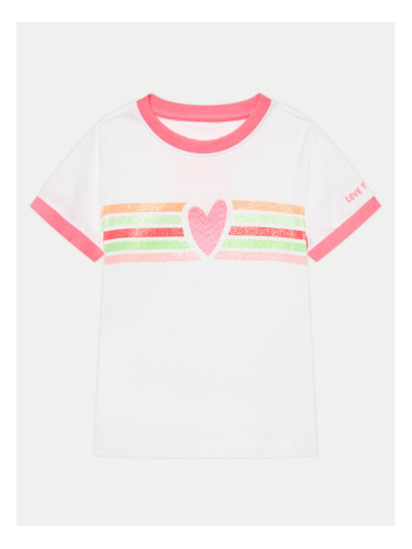 OVS Тишърт 2046163 Бял Regular Fit